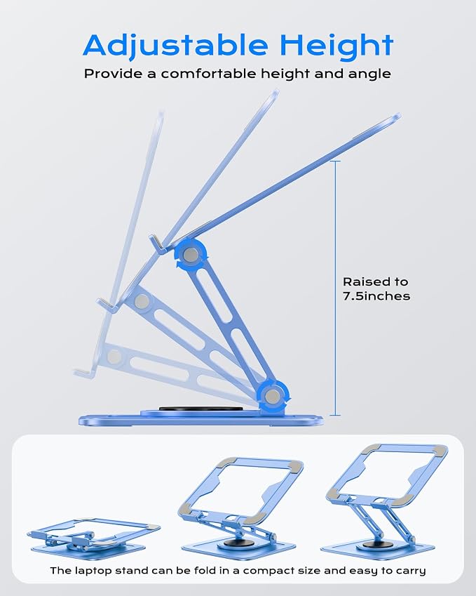 Adjustable Laptop Stand, Computer Stand