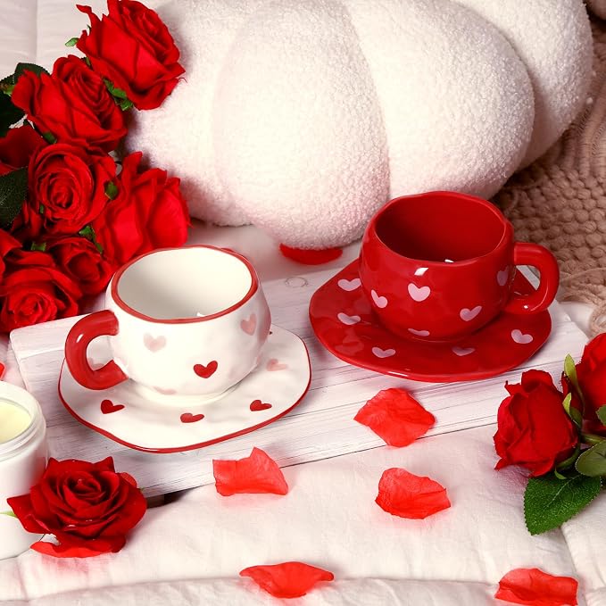 Havawish 2 Pack Valentine's Day Ceramic Coffee Mug