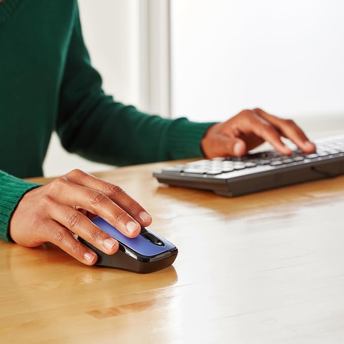 Amazon Basics 2.4 Ghz Wireless Optical Computer Mouse