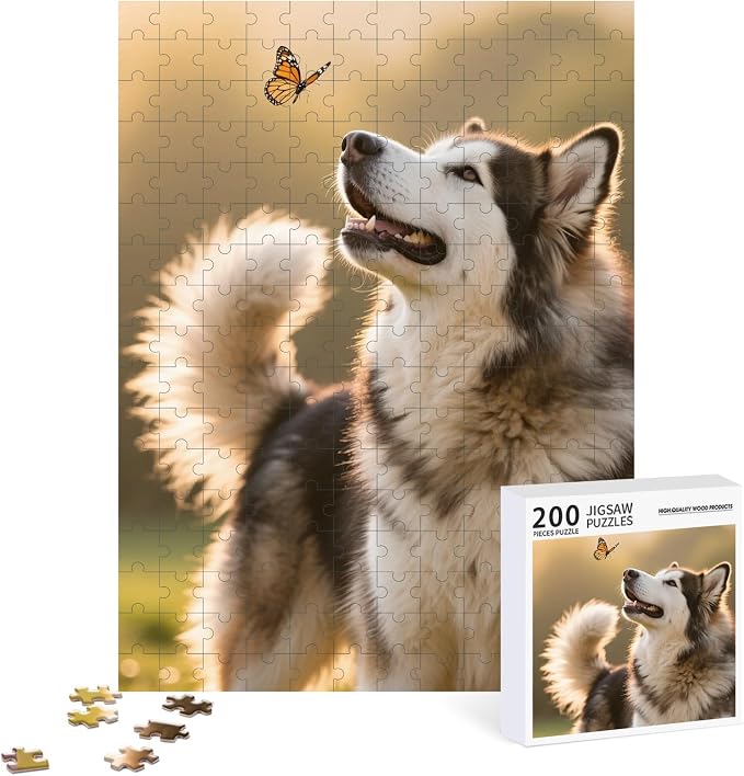 Personalized Photo Puzzle with Glossy Finish – Custom Jigsaw Puzzle