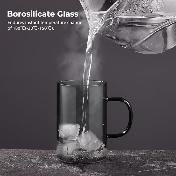 ecooe 16.9oz Glass Tea Cup