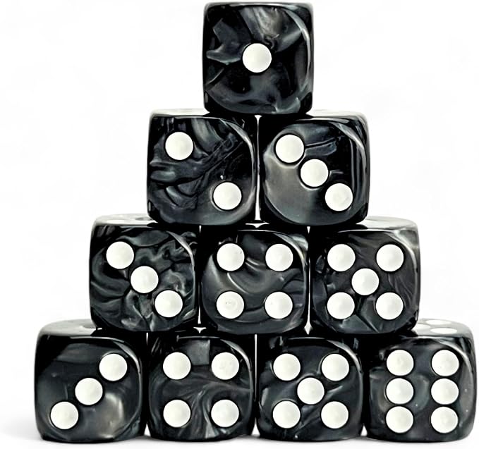 Luck Lab 10 Piece D6 Dice Pack