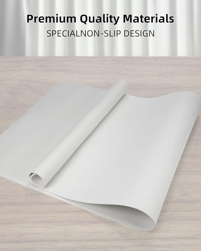 PU Leather Desk Mat Protector
