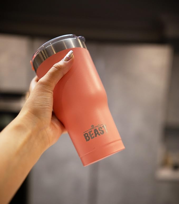 Beast 20 oz Tumbler Stainless Steel Vacuum Insulated Coffee Ice Cup Double Wall