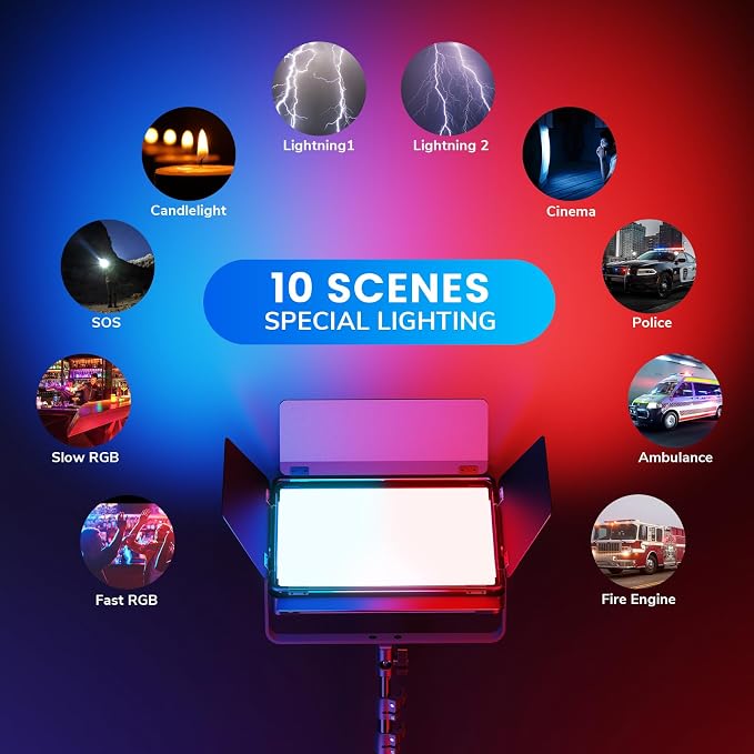 P80 LED Video Lighting Kit