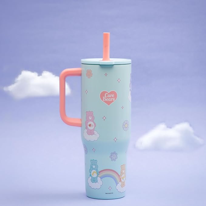 Zak Designs Care Bears 30oz Spill-Proof Insulated Stainless Steel Tumbler | BPA