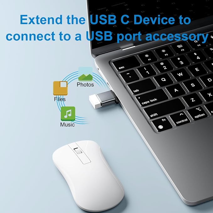 USB to USB C Adapter 10 Pack, USBC to USB Adapter, USBA to USBC Adapter