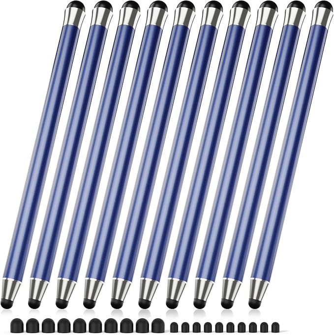 Stylus Pen for Touchscreen 10Pcs, 2-in-1 High Sensitivity & Precision Stylists