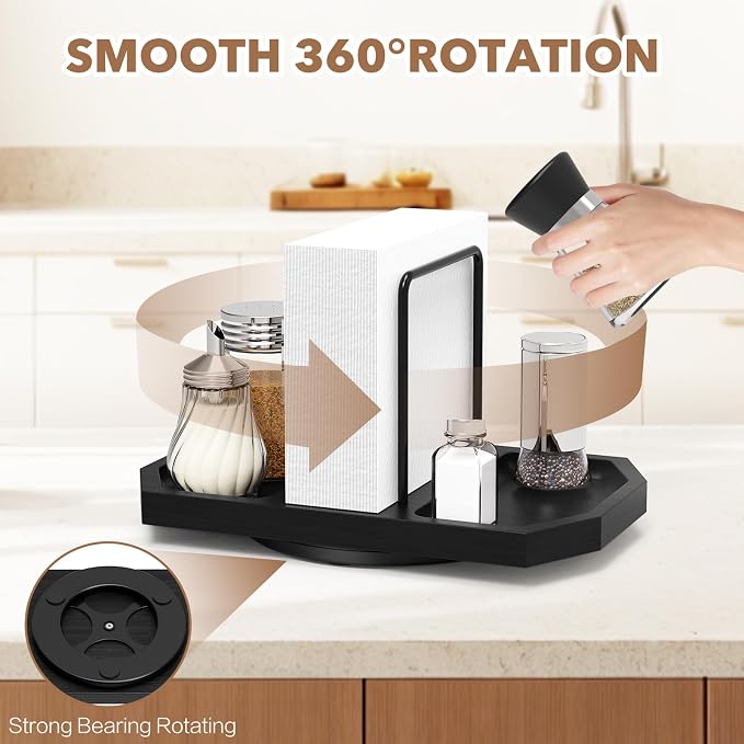 Rotating Napkin Holder for Table