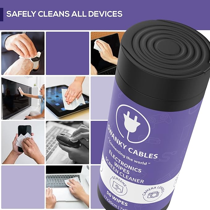 Screen Cleaner Wipes: Electronic Wipes