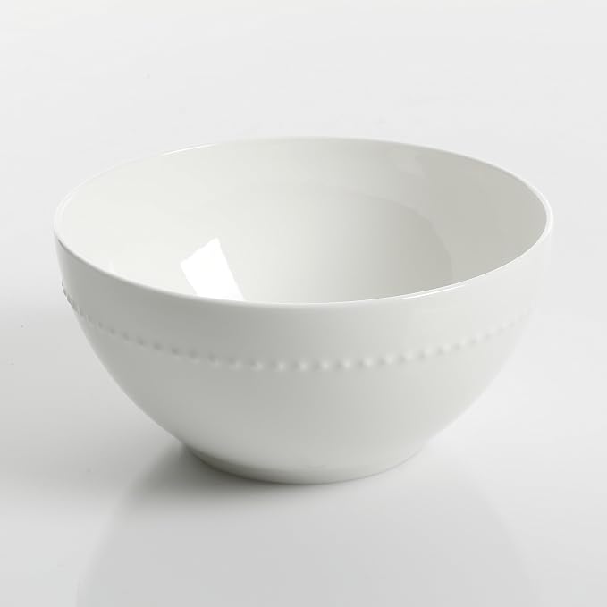 Gibson Elite Embossed Bone China 16-Piece Double Bowl Dinnerware Set, Service
