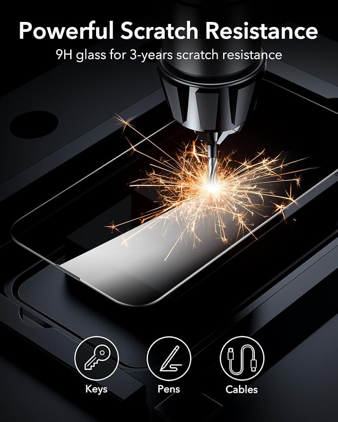 ESR 3 Pack for iPhone 16e/ iPhone 14/ iPhone 13/ iPhone 13 Pro Privacy Screen