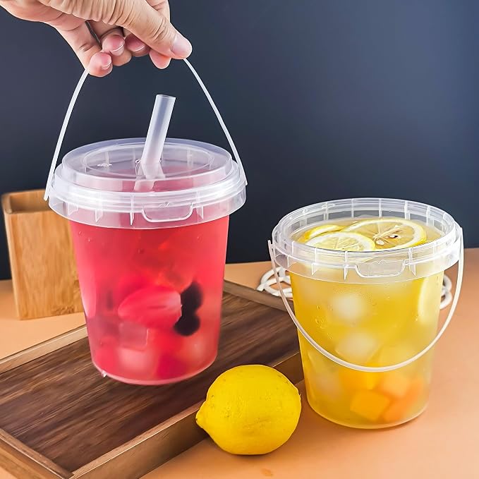 30 Sets - 34 oz Plastic Cups