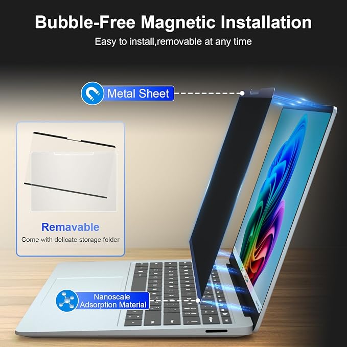 13.8 Inch Magnetic Privacy Screen