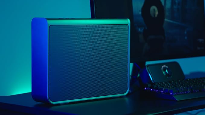 PIONEER, Sound TECTOR, Desktop Gaming Speaker, Slim Powered SUBWOOFER
