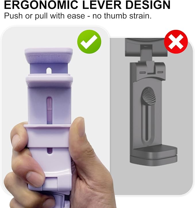 Perilogics 2025 Upgraded Travel Essentials Must Have Airplane Phone Holder