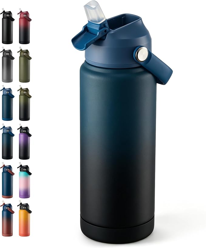 Fijinhom 24 oz Insulated Water Bottle