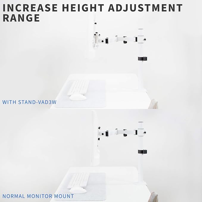 VIVO Height Adjustable VESA Adapter