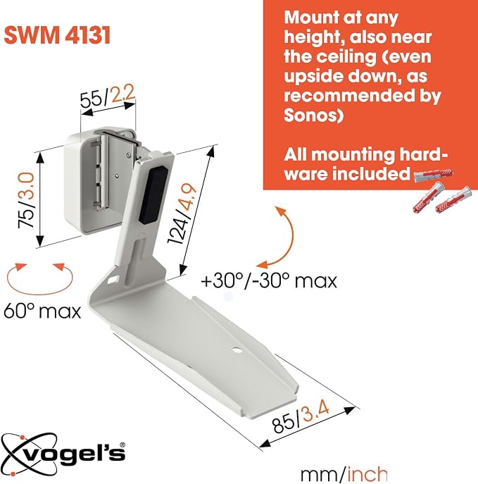 Vogel's SWM 4131 Speaker Wall Bracket