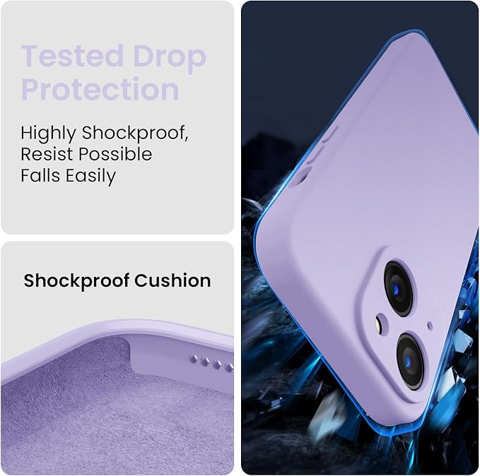 FireNova Designed for iPhone 15 Case, Silicone Upgraded Phone Case with