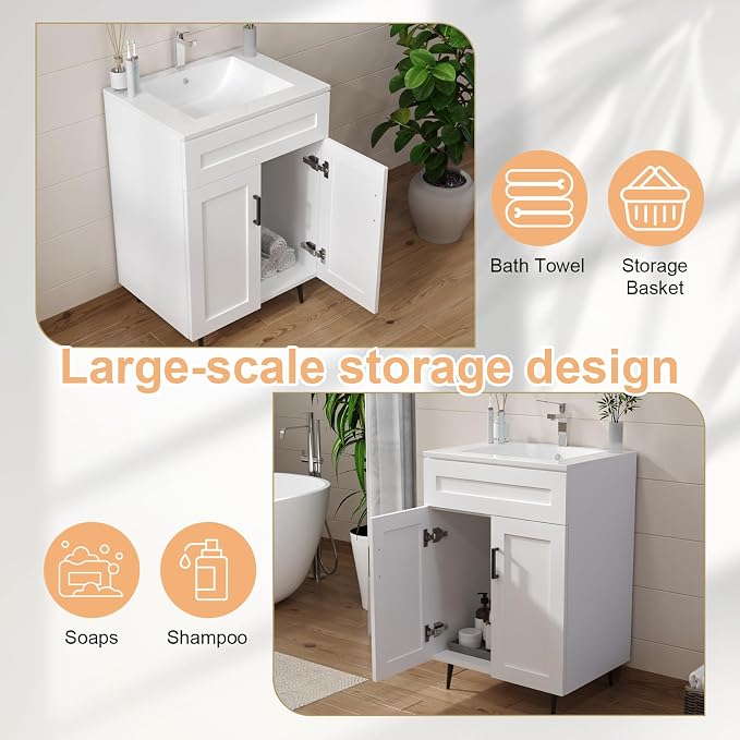 24/30/36 Inch Bathroom Vanities