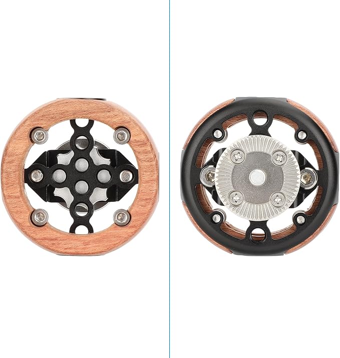 CAMVATE Round Hand Wheel with M6 Rosette Mount