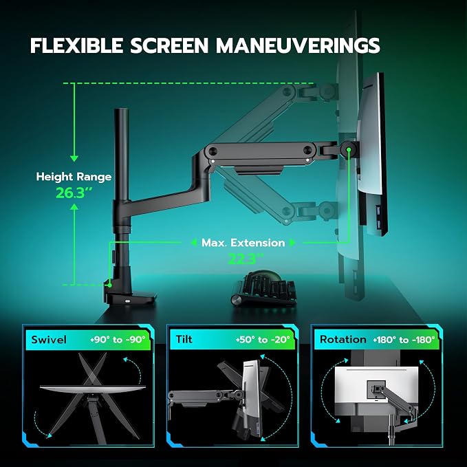 ARES WING Ultrawide Monitor Mount