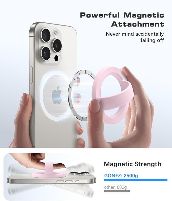 GONEZ Magnetic Phone Grip Compatible