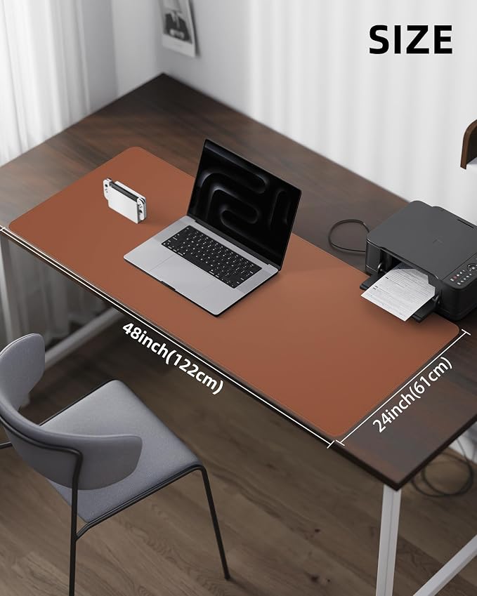Large Leather Desk Mat
