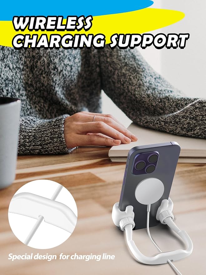 Back to School Supplies Gifts for Boys Girls: Thumbs Up Lazy Phone Stand Holder