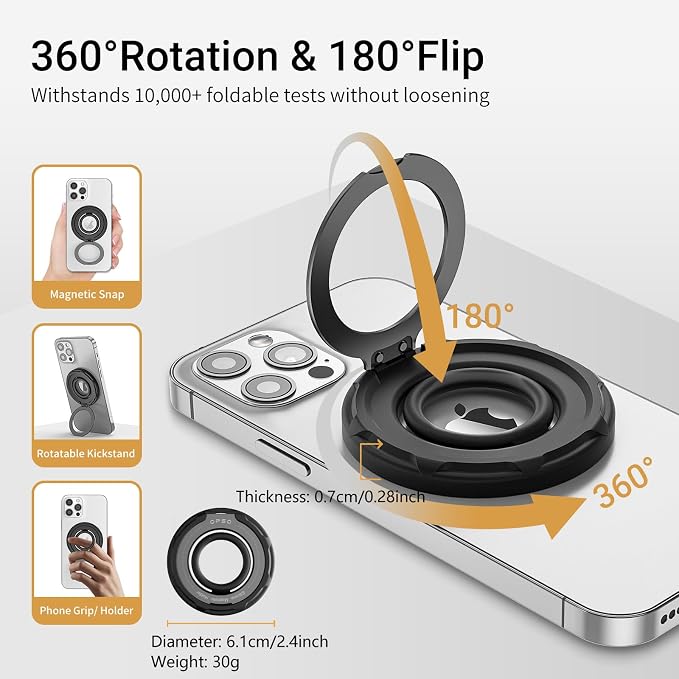 OPSO Magnetic Phone Ring Holder