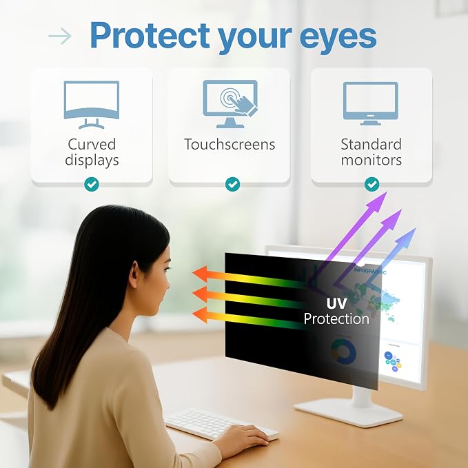 VINTEZ 22 Inch 16:9 Privacy Screen