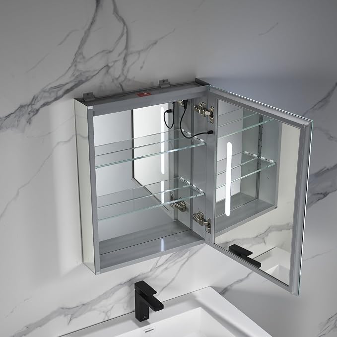 LED Lighted Medicine Cabinet Mirror