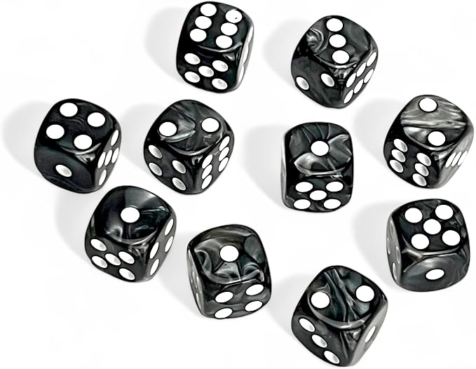 Luck Lab 10 Piece D6 Dice Pack