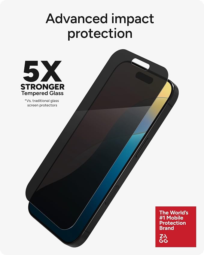 ZAGG Glass Elite Privacy Screen Protector