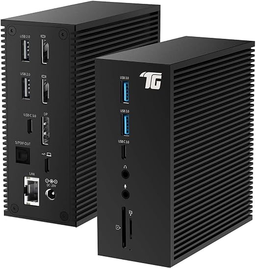 Tiergrade USB C Docking Station Dual Monitor