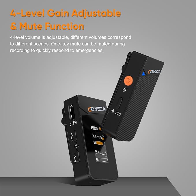 COMICA Vimo C3 Wireless Lavalier Microphone