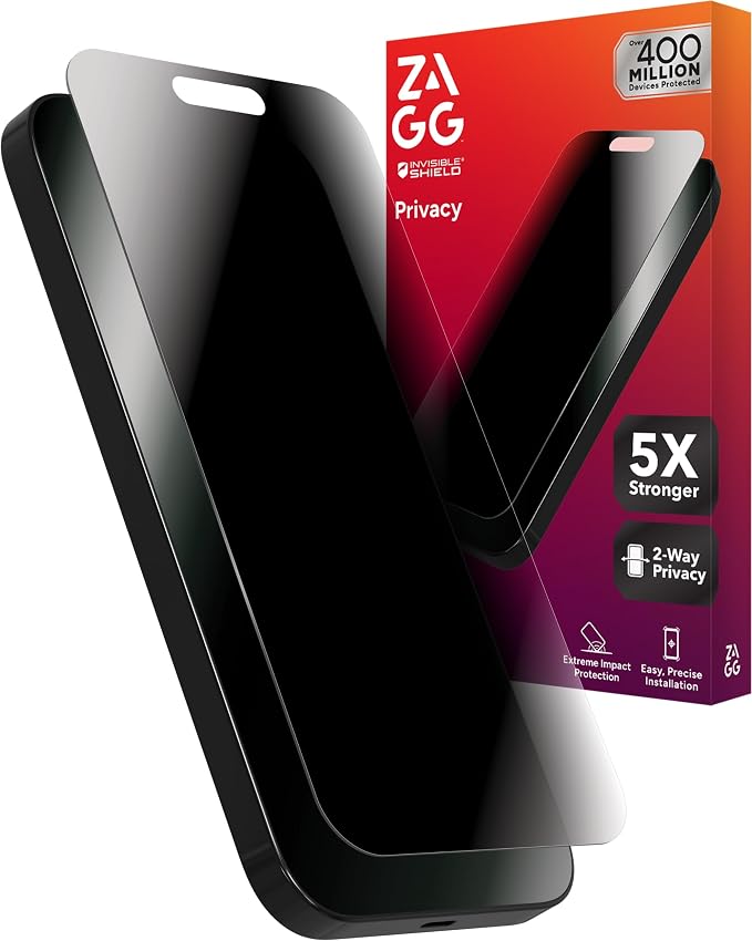 ZAGG Glass Elite Privacy Screen Protector
