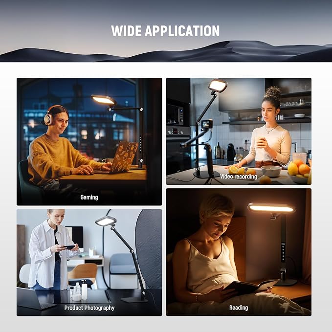 NEEWER Basics 16W LED Desk Lamp