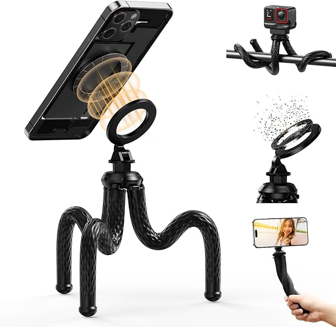 TELESIN Magnetic Flexible Tripod