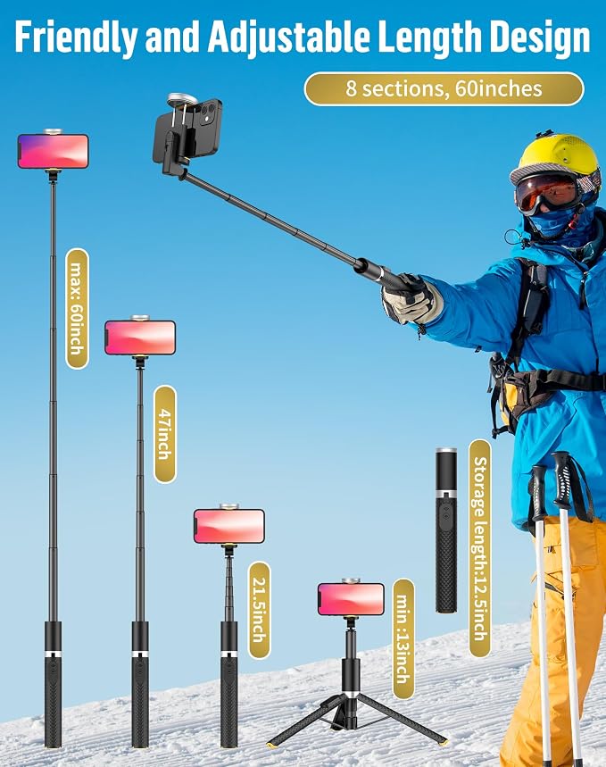 Phone Tripod Selfie Stick:Phone Stand
