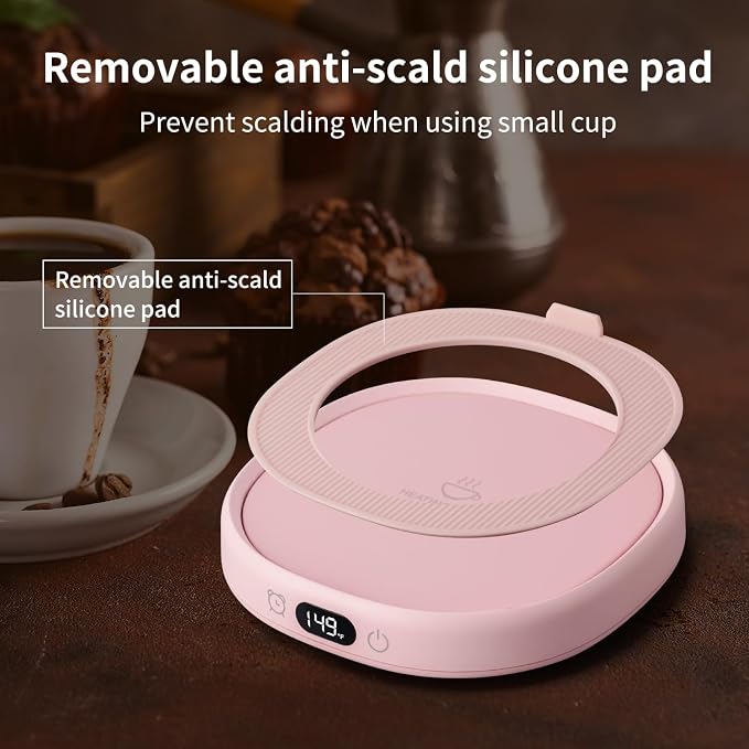Coffee Mug Warmer & Not A Day Mug Set, Coffee Cup Warmer