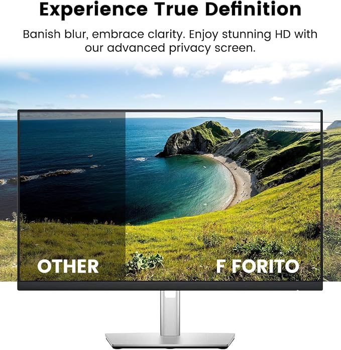 F FORITO 24 Inch 16:9 360°Privacy Screen Protector