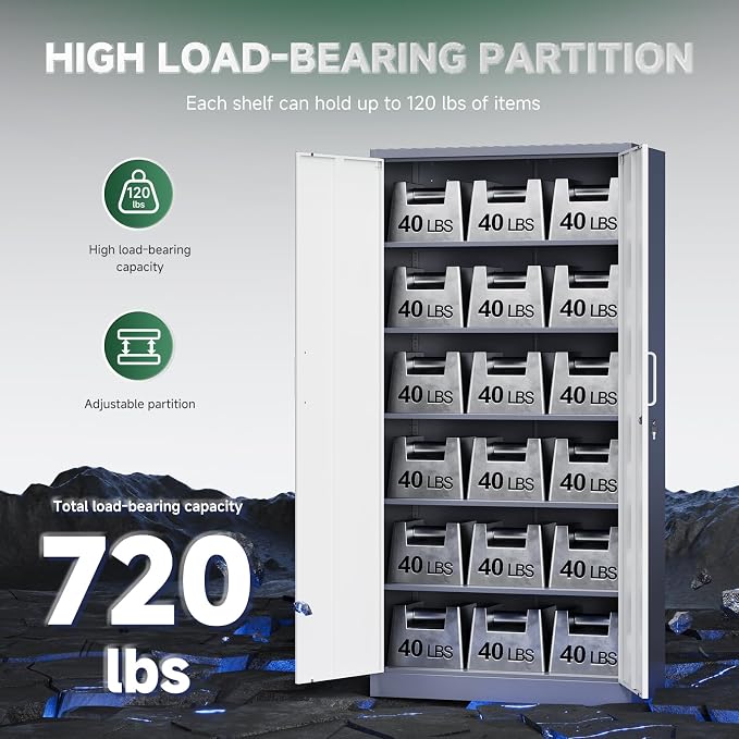 Letaya Metal Storage Cabinet