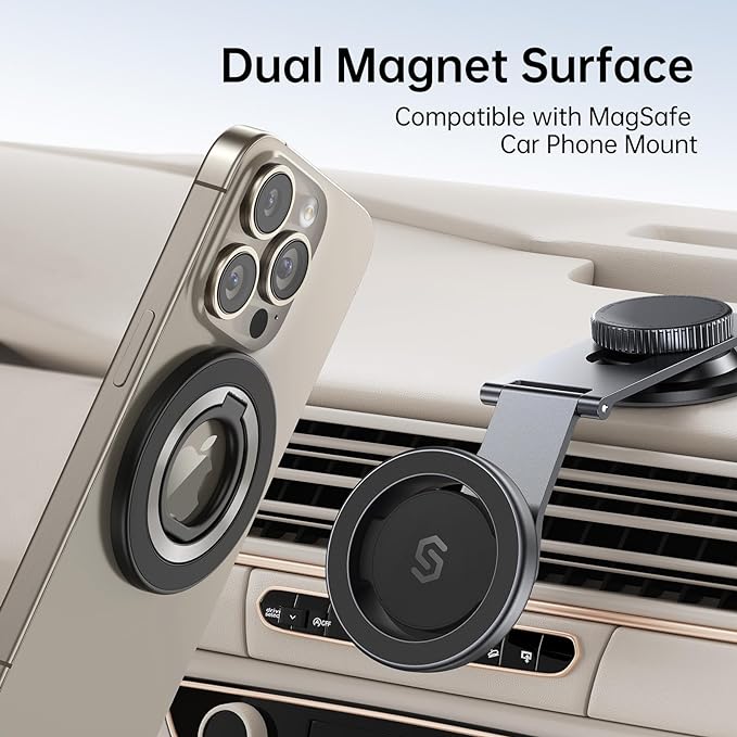 SYNCWIRE Upgraded Magnetic Phone Ring Holder