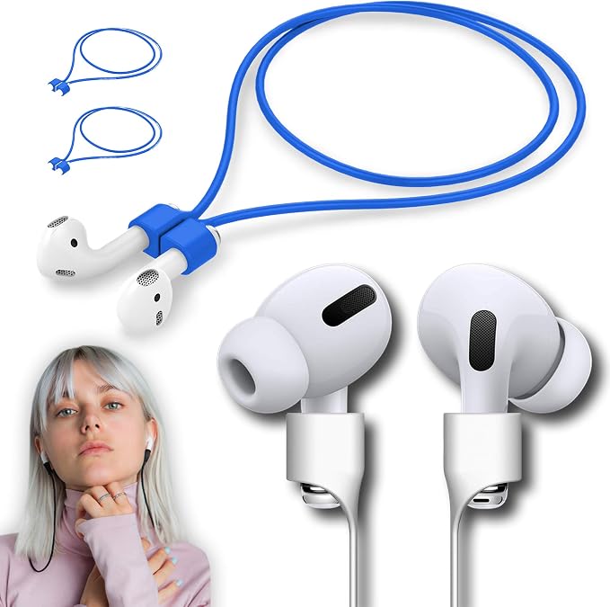 Ultra Strong Magnetic Airpod Pro Strap Anti-Lost Cord Sports Lanyard Compatible