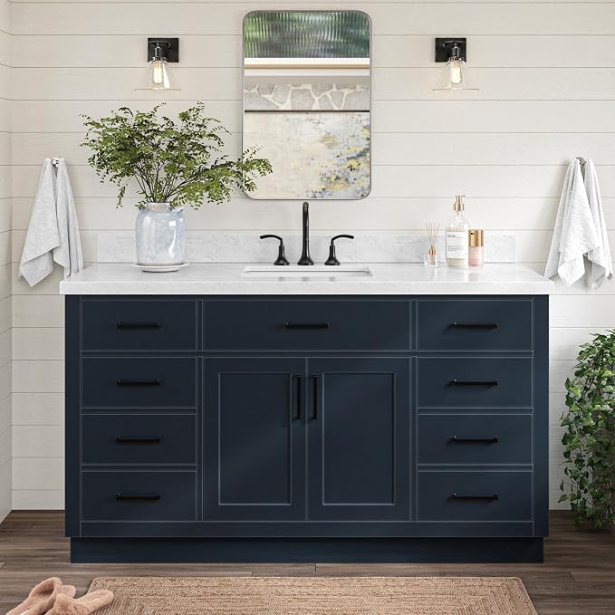 Bathroom Vanity 61" Midnight Blue