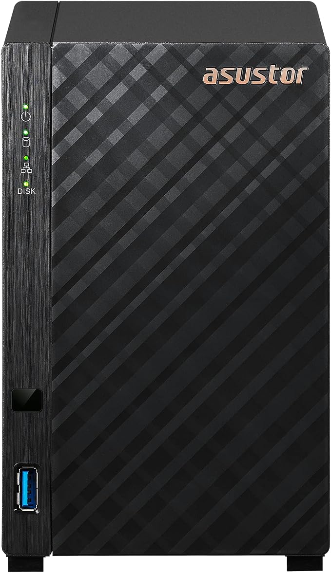 Asustor Drivestor 2 Lite AS1102TL, 2 Bay NAS, 1.7GHz Quad Core, 1GbE Port