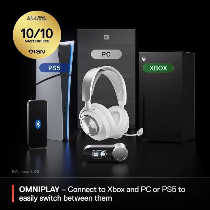 SteelSeries Arctis Nova Pro Wireless Xbox Multi-System Gaming Headset