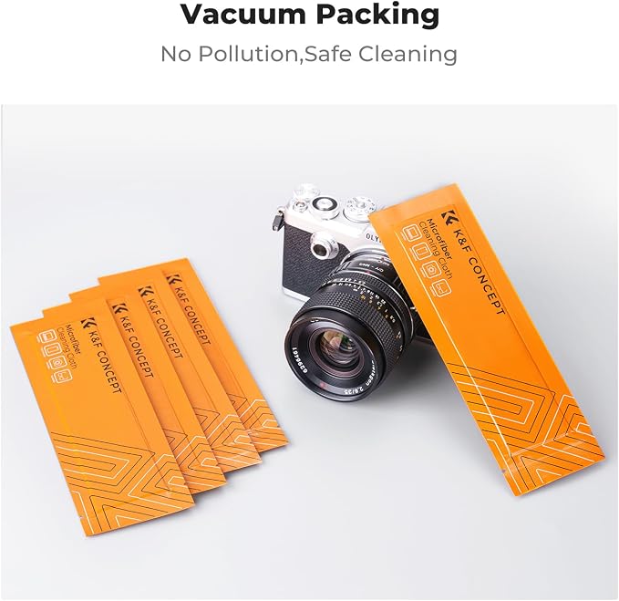 K&F CONCEPT 80 Pack Microfiber Cleaning Cloths